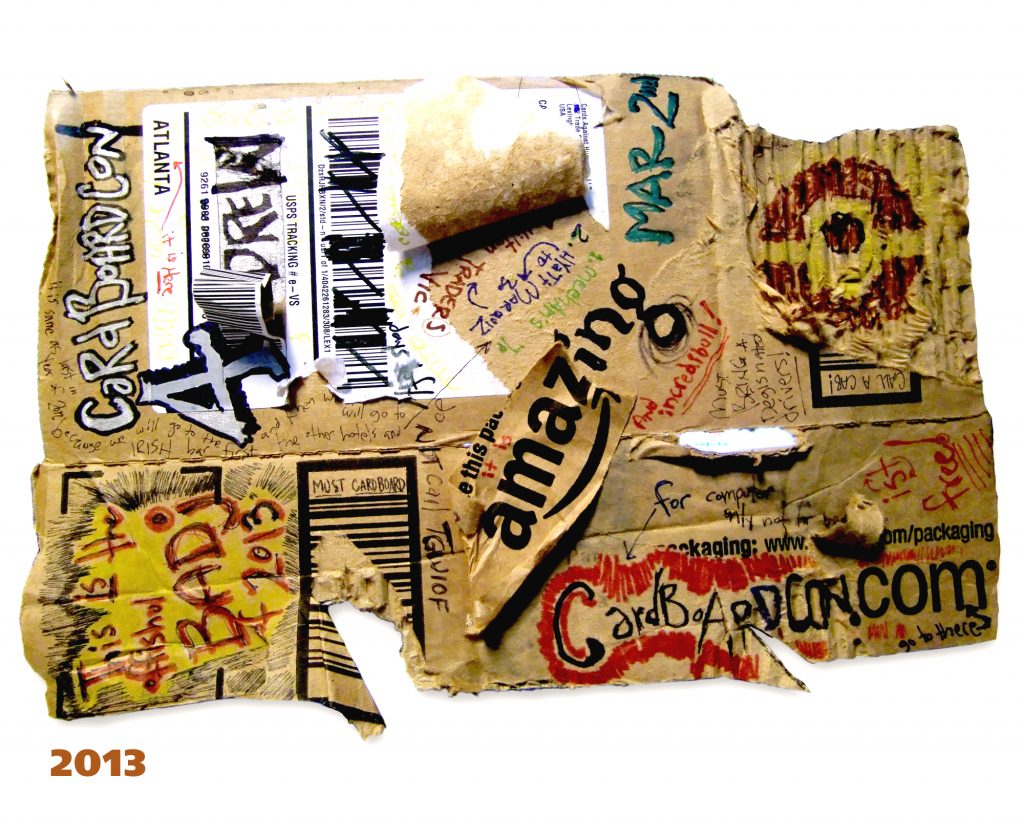 2013 Badj Art Reveal – Cardboard News Network