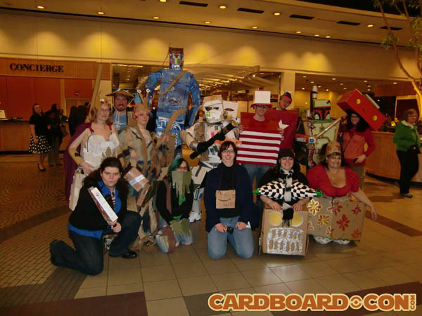 Original group photo of Cardboard*Con