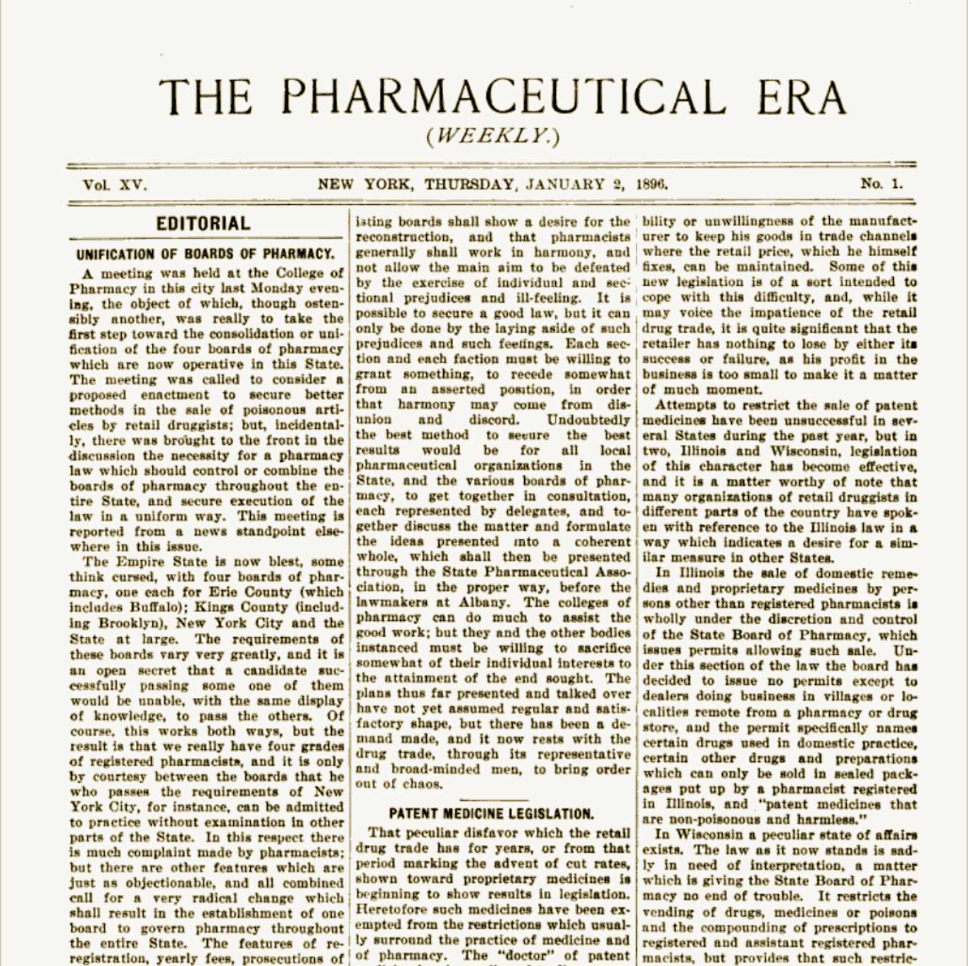 The Pharmaceutical Era Weekly describes the great variety of packaging available from the Robert Gair Company, demonstrating the legacy of Robert Gair